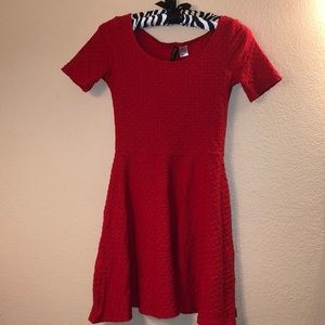 Red Mini Summer Dress